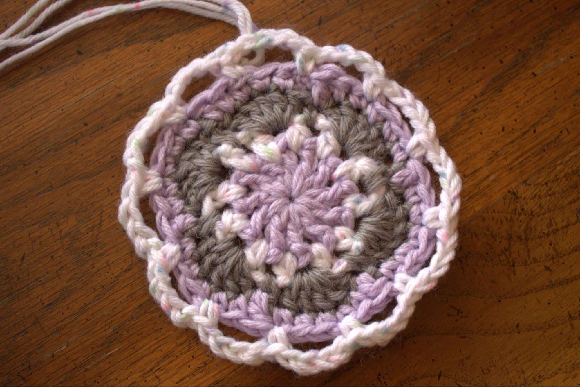 Mandala Coaster Step-by-Step round 5 Mandala Coaster Pattern Instruction Round 5