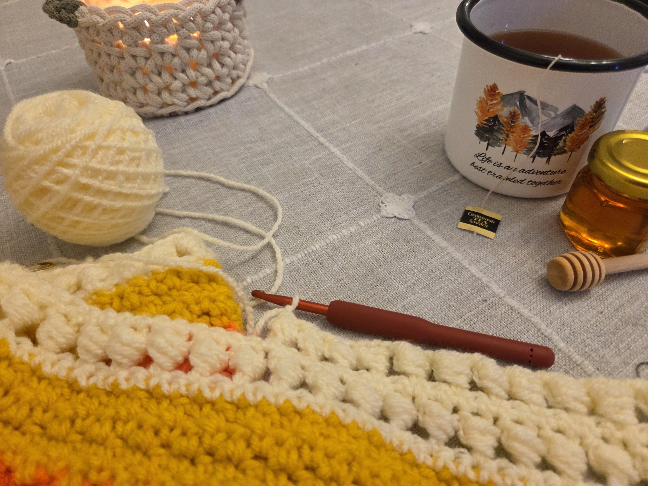 Mindful crochet setting intention Finding calm with mindful crochet techniques.